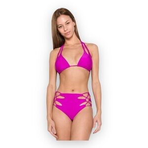 Bikini- Swimwear- Two-Piece- Tummy Control- High Rise